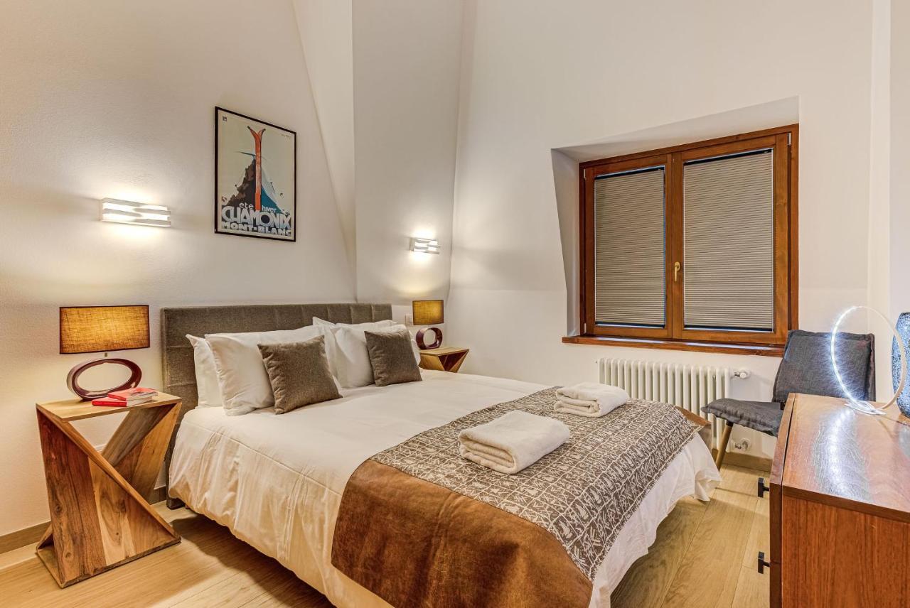 Apartment Alpes V - Alpes Travel - Central Chamonix - Sleeps 5 Exterior foto